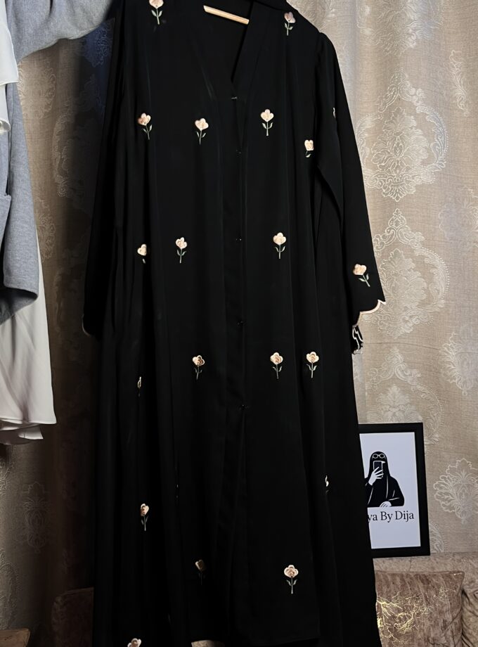Black embroidered best seller