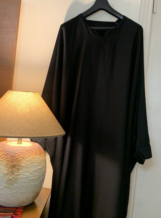 Plain Black Abaya