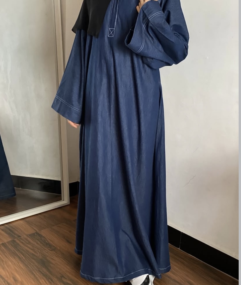 Denim Abaya