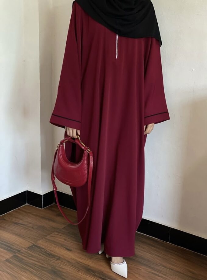 Maroon Zip Basic
