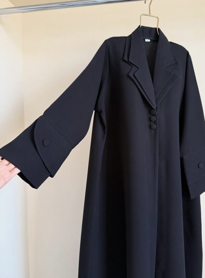 Black coat abaya