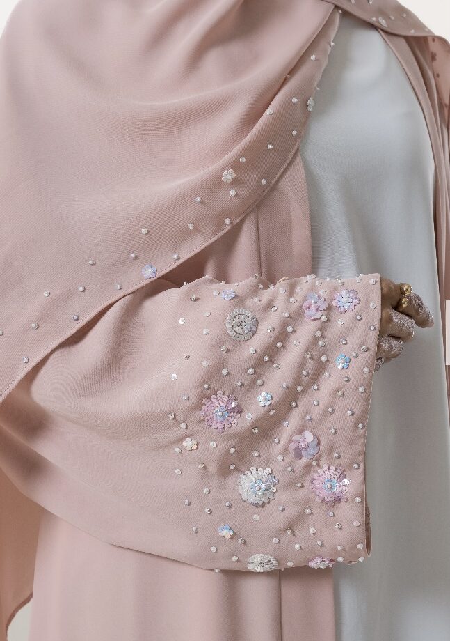 Ultimate pink abaya