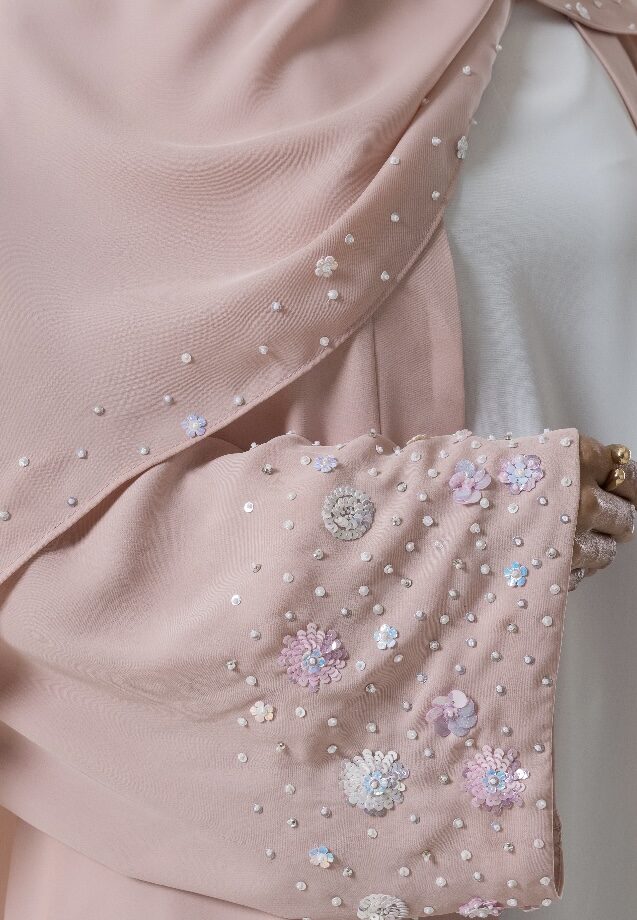 Ultimate pink abaya