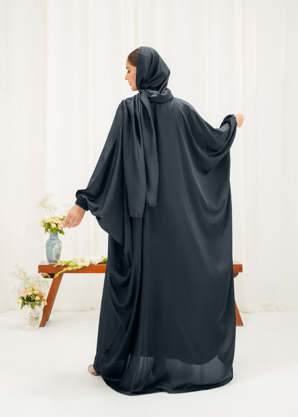 Black kaftan abaya