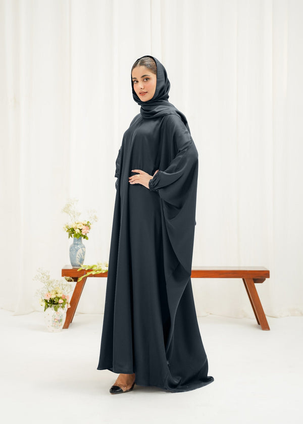 Black kaftan abaya