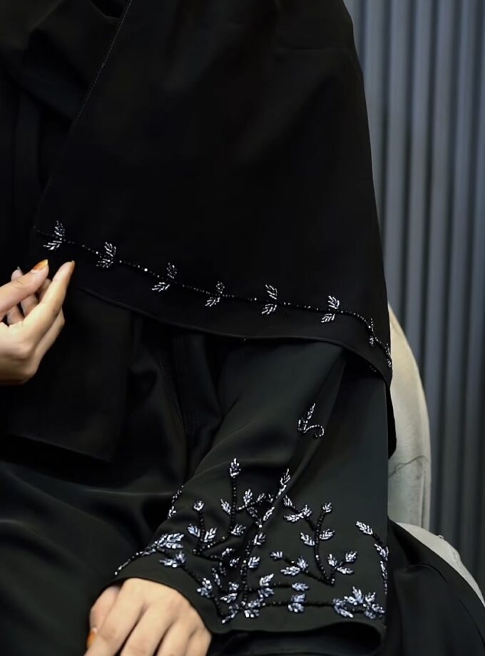 Dubai bridal abaya